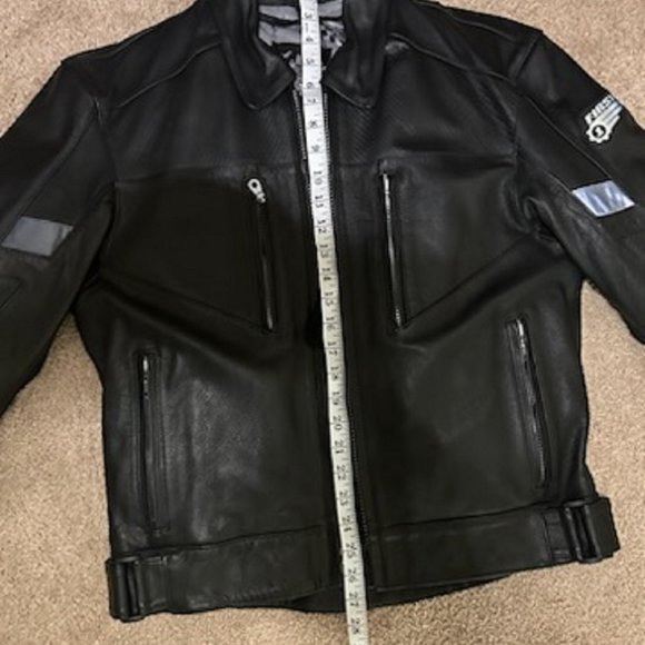 Motorcycle Jacket First Gear Removable Liner Pre-Owned Excellent Condition Med. - Picture 6 of 8